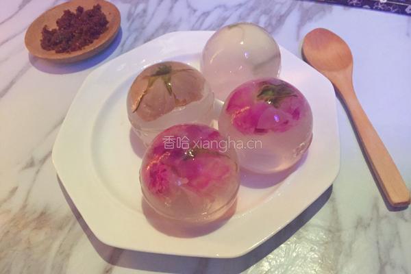 日本和果子「水信玄饼」的做法图解8