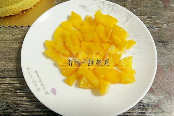 巧克力水果蛋糕（6寸）的做法图解4