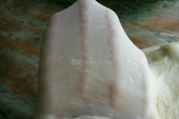 豆沙面包的做法图解4