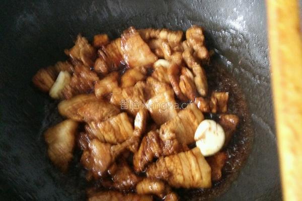 五花肉烧萝卜的做法图解6