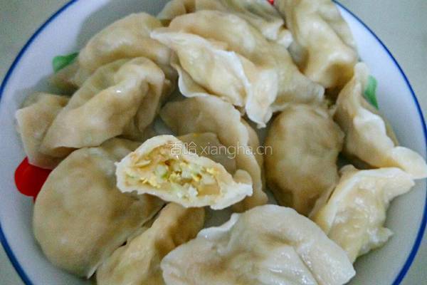 白菜粉条鸡蛋饺子的做法图解7