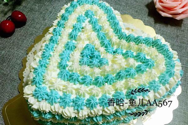 心形奶油蛋糕的做法图解15