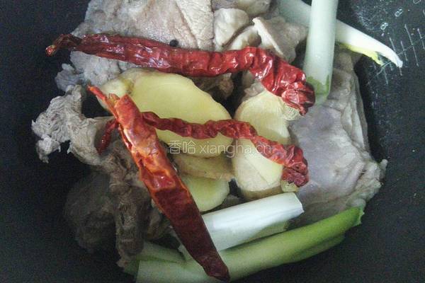 羊肉水盆的做法图解4