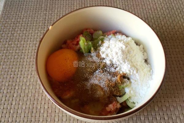 糯米猪肉丸子的做法图解2