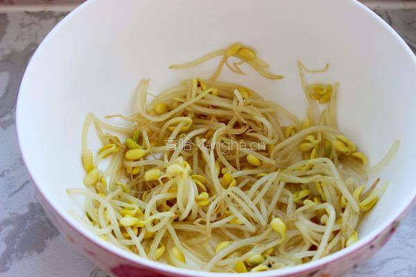 拌黄豆芽的做法图解4