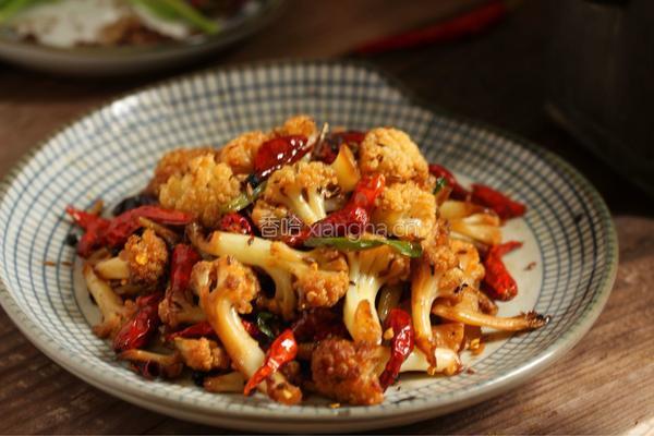 干煸孜然花菜的做法图解11