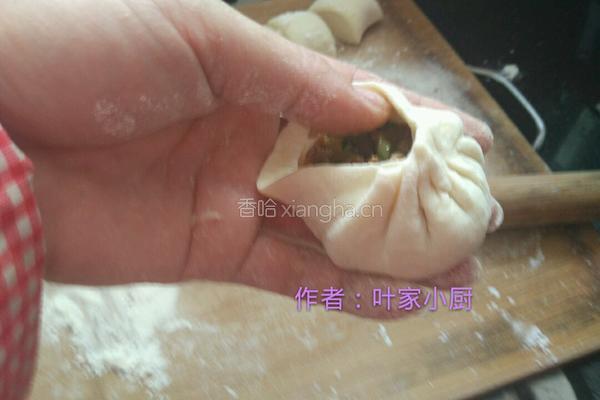 豆角肉馅包子的做法图解19