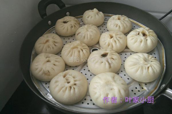 豆角肉馅包子的做法图解24