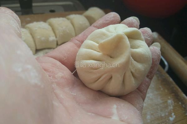 豆角肉馅包子的做法图解20