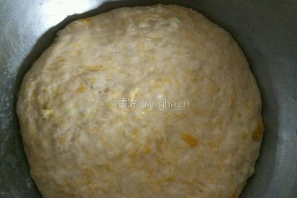 发酵南瓜煎饼的做法图解2