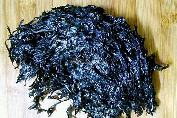 葱花蛋紫菜汤的做法图解1