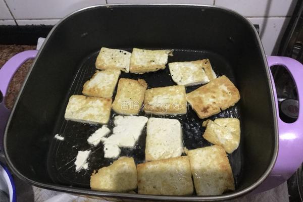 铁板豆腐的做法图解2