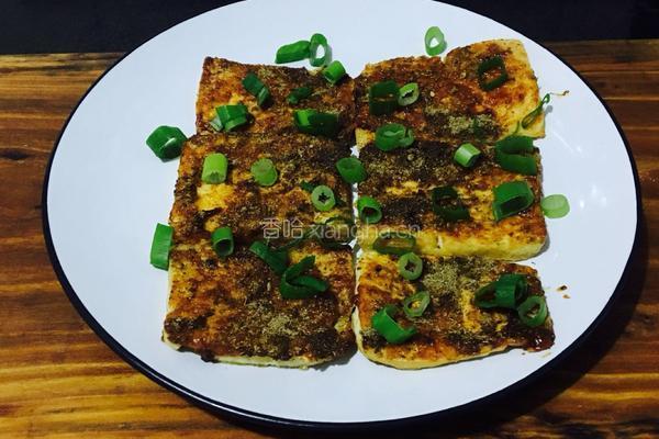 铁板豆腐的做法图解4
