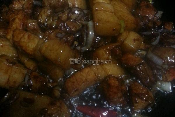 八爪鱼炖五花肉的做法图解5