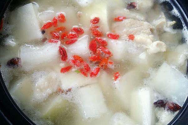 羊肉萝卜煲的做法图解8