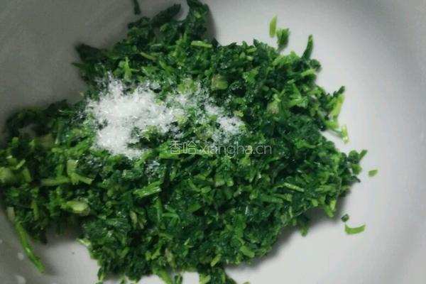 荠菜肉丸子的做法图解6