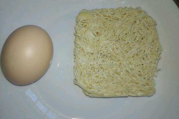 海带豆腐鸡蛋面的做法图解3