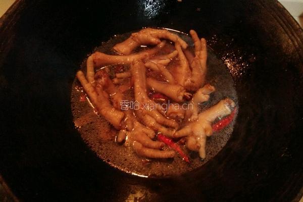 红烧鸡爪的做法图解10