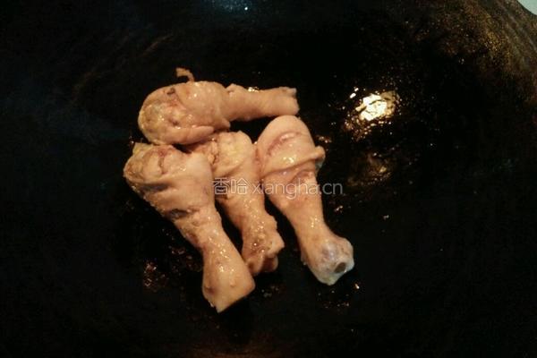 红烧鸡腿的做法图解6