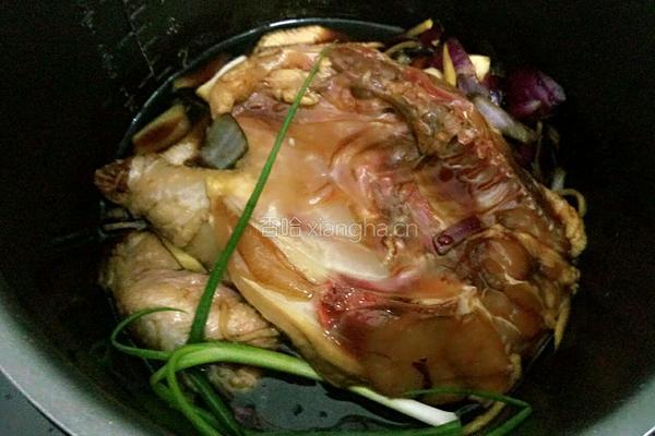 电饭煲焖鸡的做法图解6
