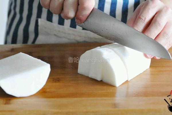 萝卜牛腩煲的做法图解2