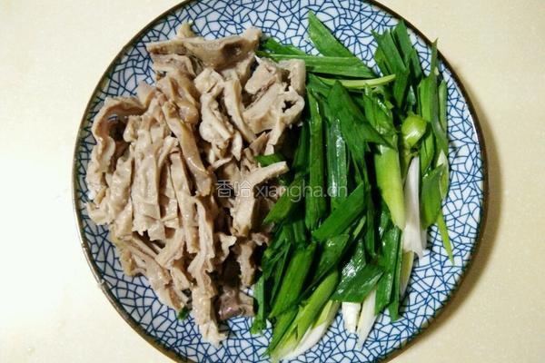 炒猪肚的做法图解1