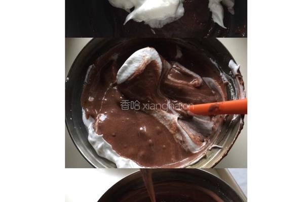 可可奶油方蛋糕的做法图解7