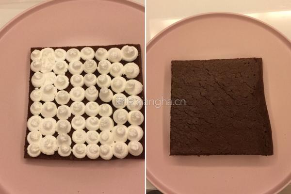 可可奶油方蛋糕的做法图解14