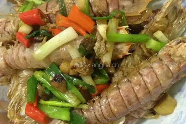 煎炒香辣濑尿虾的做法图解3
