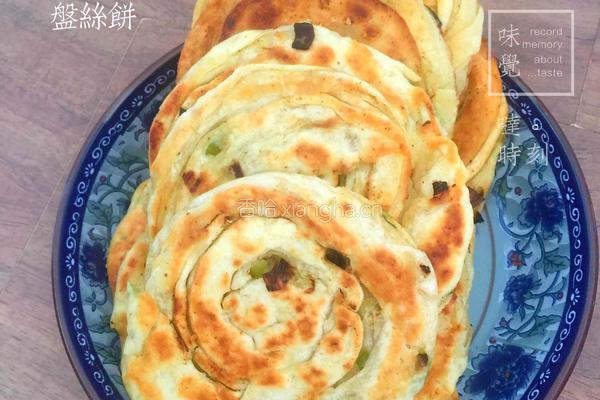 葱花椒盐盘丝饼的做法图解5