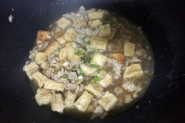 肉末豆腐的做法图解10