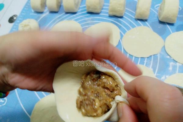 自制果仁包的做法图解15