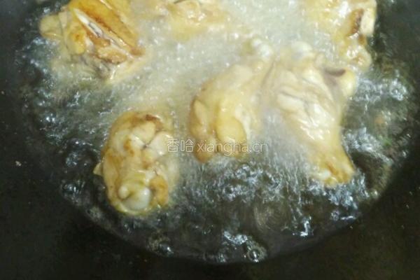 蒜香鸡腿的做法图解2