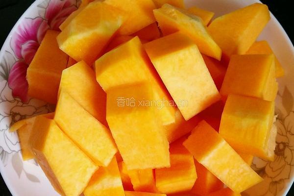 清炒南瓜的做法图解1