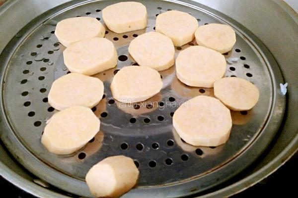 奶香红薯泥的做法图解2