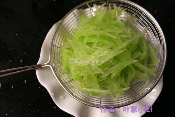 清炒莴笋丝的做法图解6
