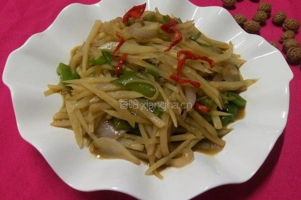 糖醋土豆丝的做法图解7