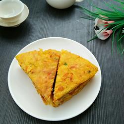 土豆丝鸡蛋饼的做法[图]