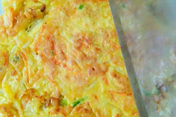 土豆丝鸡蛋饼的做法图解9