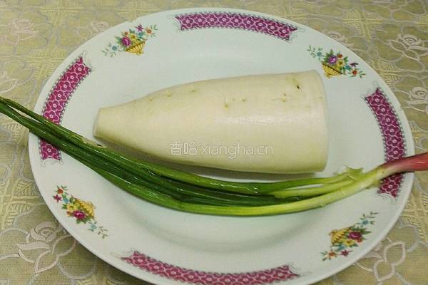 清炒萝卜丝的做法图解1