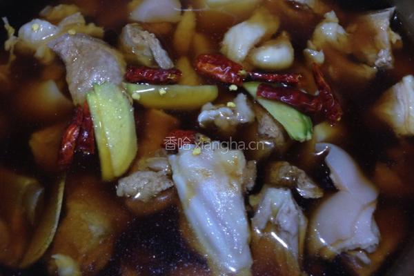 家常羊肉萝卜汤的做法图解3