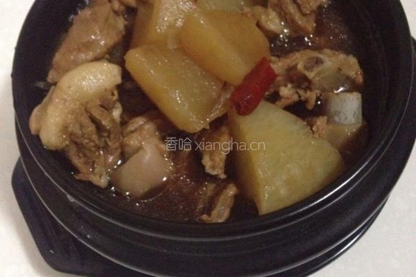 家常羊肉萝卜汤的做法图解5