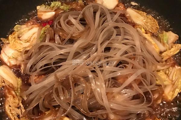 白菜猪肉炖粉条的做法图解11