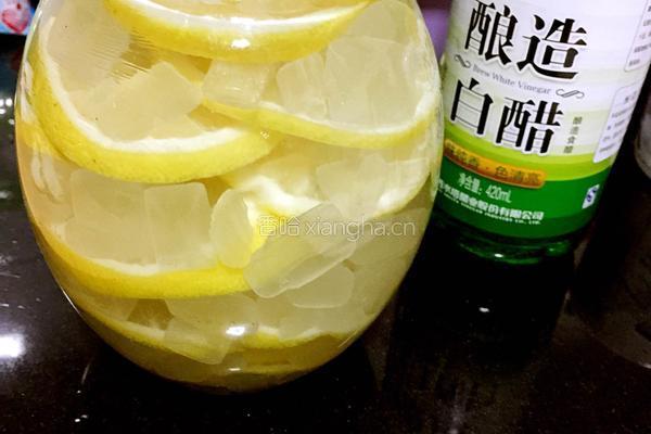 柠檬醋（减肥）的做法图解4