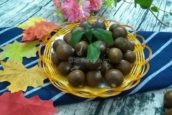 烤尖栗子的做法图解3