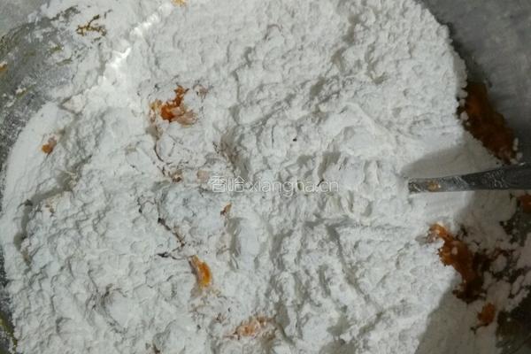 南瓜糯米饼的做法图解9