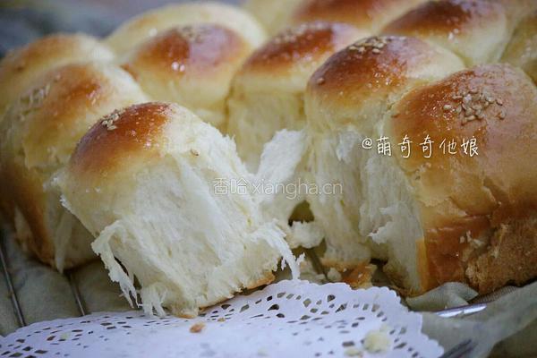 炼奶椰蓉小餐包的做法图解21
