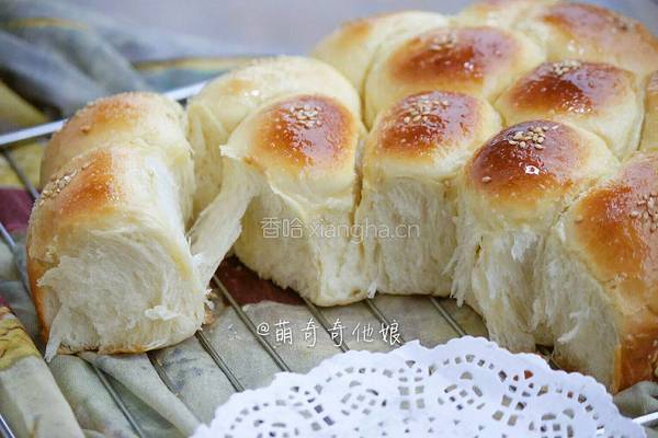 炼奶椰蓉小餐包的做法图解22