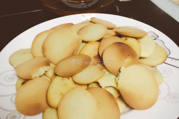电饼铛鸡蛋饼干的做法图解6