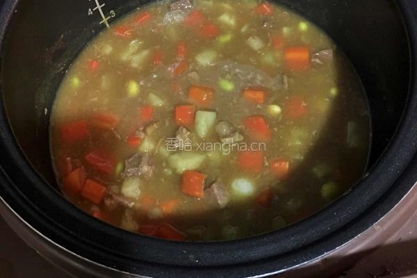 咖喱牛肉饭的做法图解8